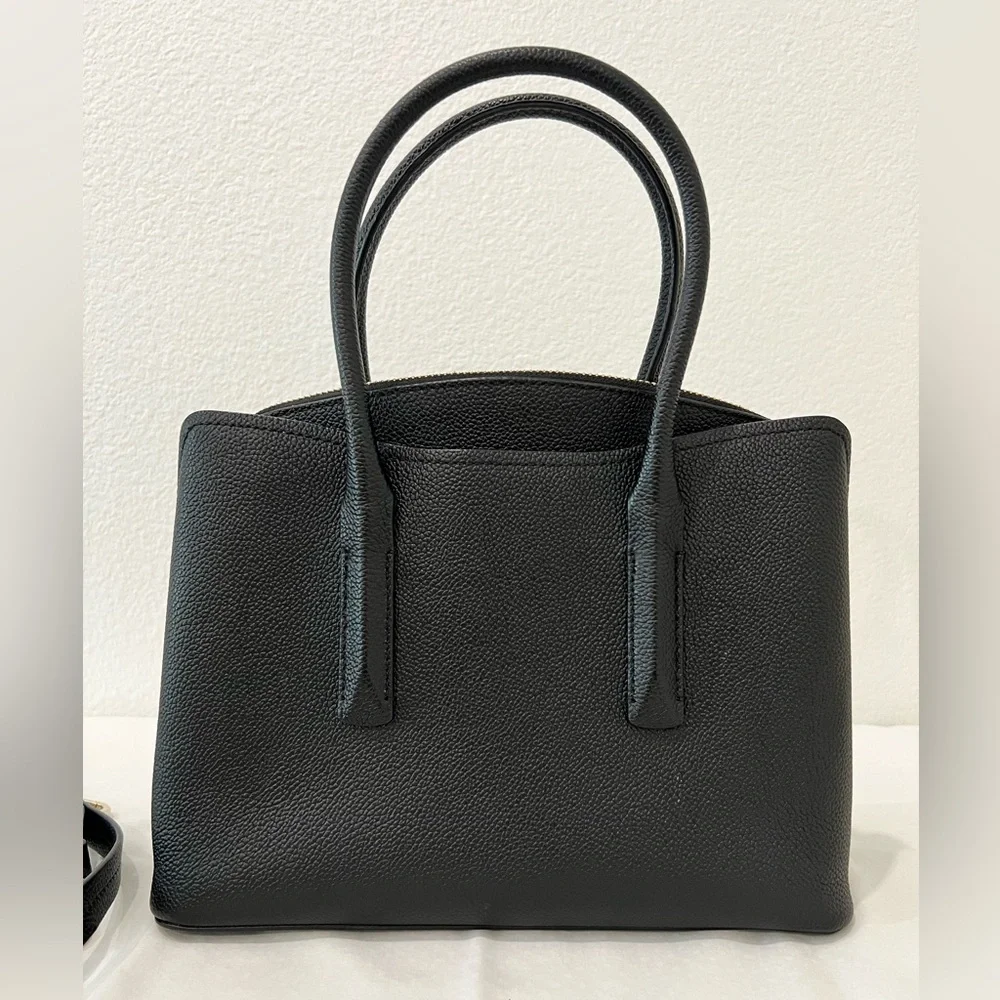 NWT Kate Spade New York “Margaux Spade Stud Medium Satchel” +dust/storage bag - Picture 5 of 16